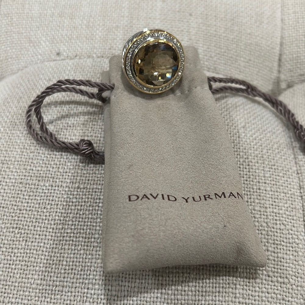 Stunning, custom Made - one of a kind, David Yurman Cocktail Ring!